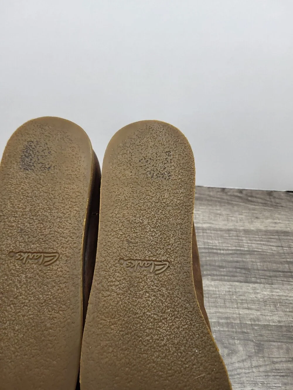 Clarks Collection Wallabees Shoes Men Size 11 Leather Moccasin 11826